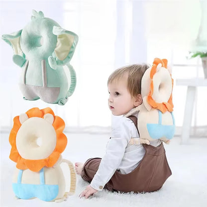 SnuggleShell™ Cartoon Safety Head Protector Backpack